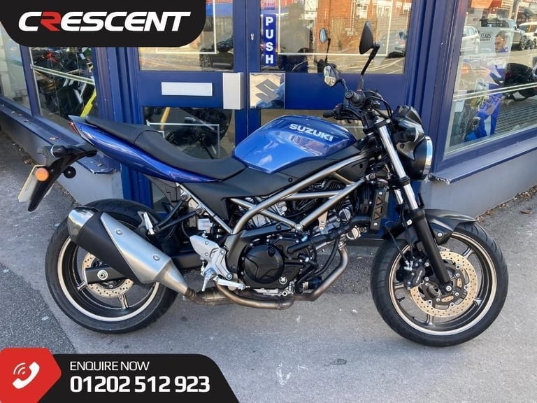 SUZUKI SV650 2025 - 1 OWNER - LOW MILES - FIRST SERVICE COMPLETE - TANK PAD