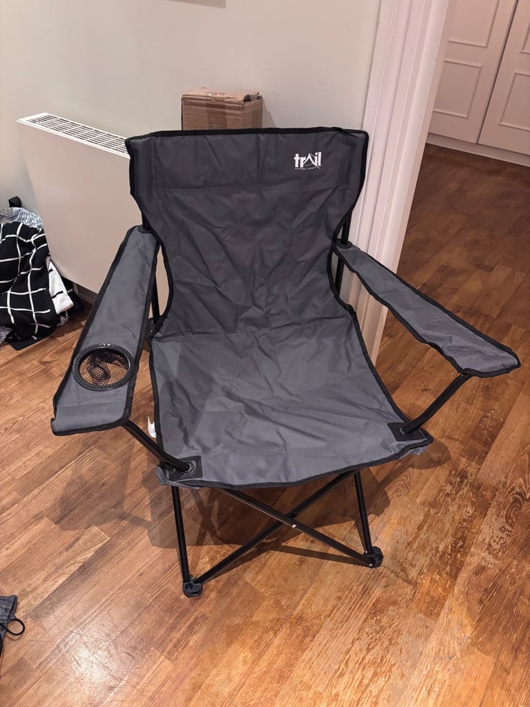 image for Camping bundle - 2 outdoor chairs & blow up mattress