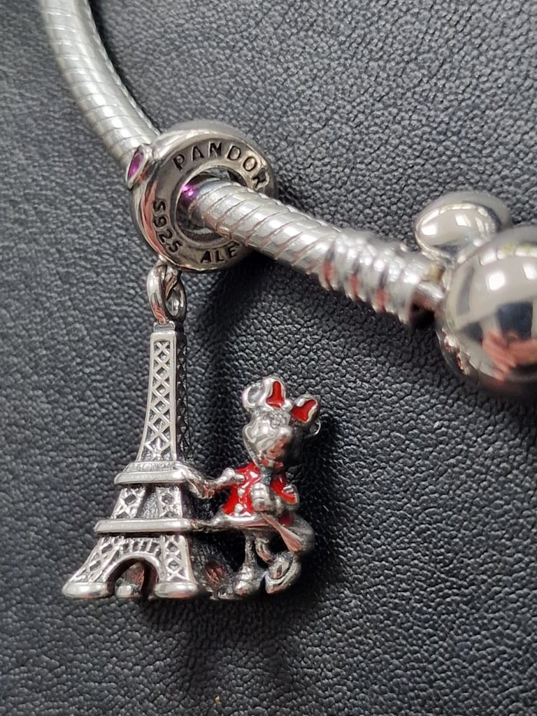 Pandora 21cm Disney 100th anniversary bracelet with  Disney charms 