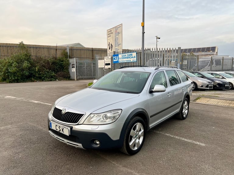 2013 Skoda Octavia 2.0 TDI CR Scout 4x4 5dr Ex Police ESTATE Diesel Manual