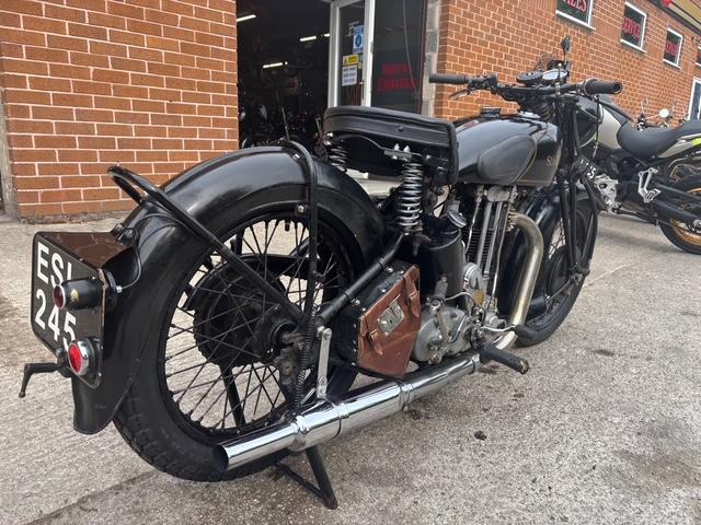 1936 SUNBEAM MODEL 9 500CC CLASSIC MOTORCYCLE