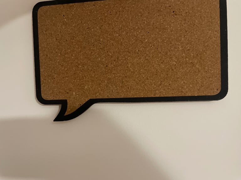 2 Pinboards for bedroom - Great for kids