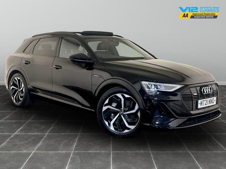 image for 2021 Audi e-tron 300kW 55 Quattro 95kWh Black Edition 5dr Auto ESTATE ELECTRIC Automatic
