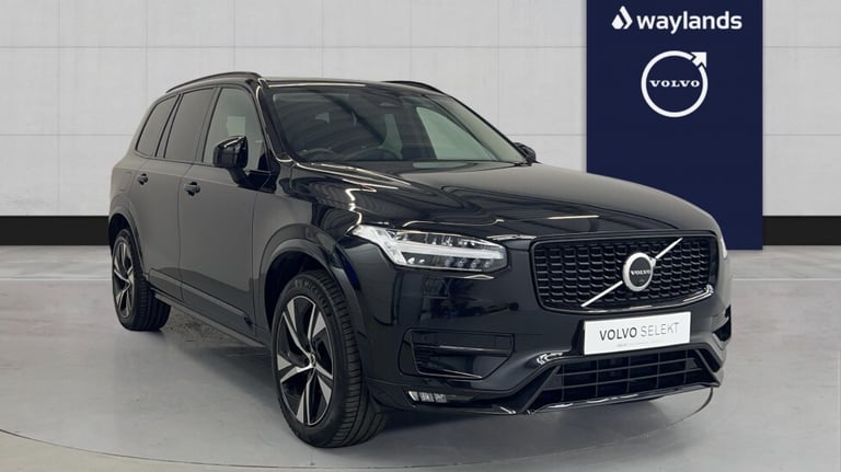2023 Volvo XC90 Plus, B5 AWD mild hybrid, Diesel, Dark, 7 Seats (Panoramic Sunroof, BLIS) Estate ...