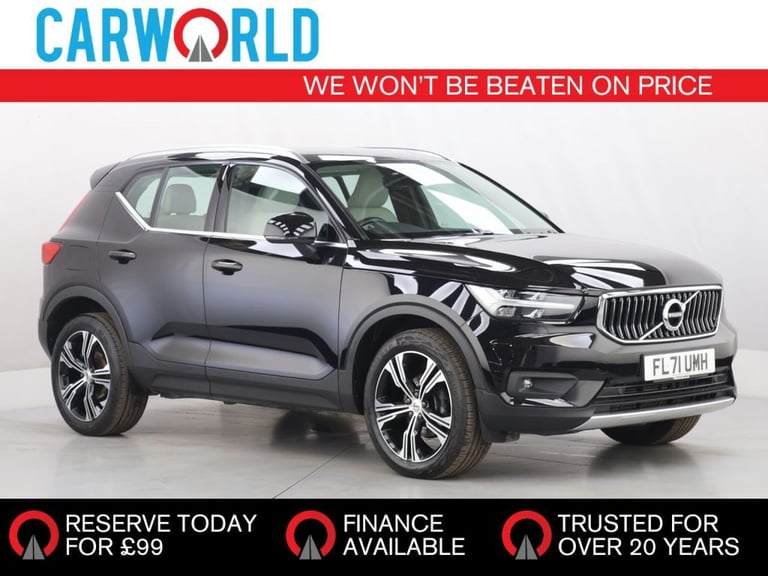2021 Volvo XC40 1.5 T3 Inscription Pro SUV 5dr Petrol Auto Euro 6 (s/s) (163 ps) Petrol Automatic
