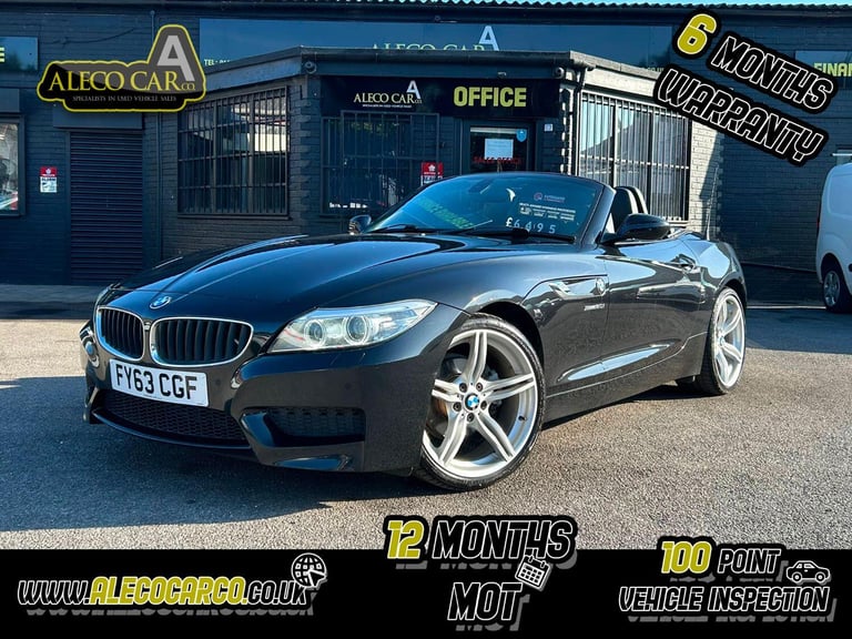 image for BMW Z4 2.0 Z4 sDrive20i M Sport Roadster Black Manual Petrol 2013
