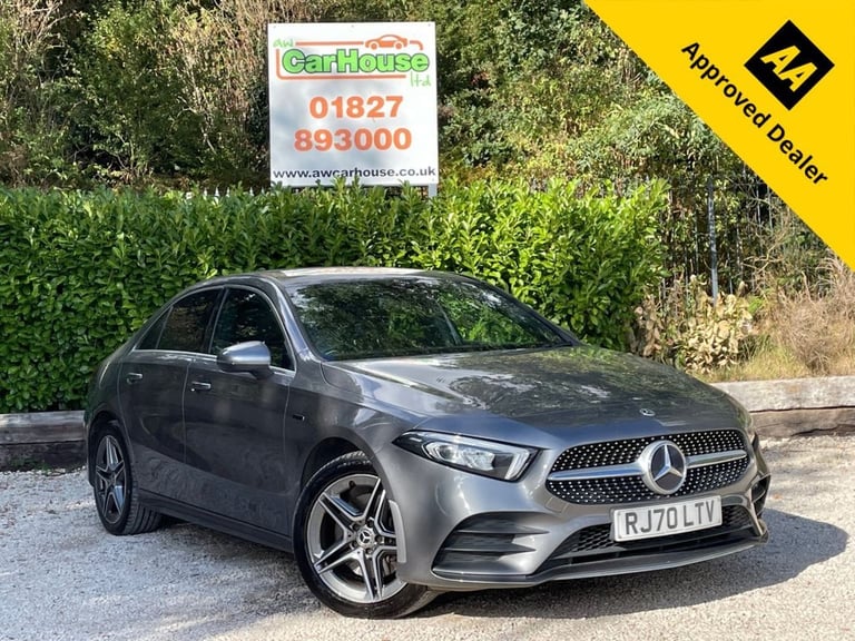 2021 70 MERCEDES-BENZ A-CLASS 1.3 A250E 15.6KWH AMG LINE SALOON 4DR PETROL PLUG-