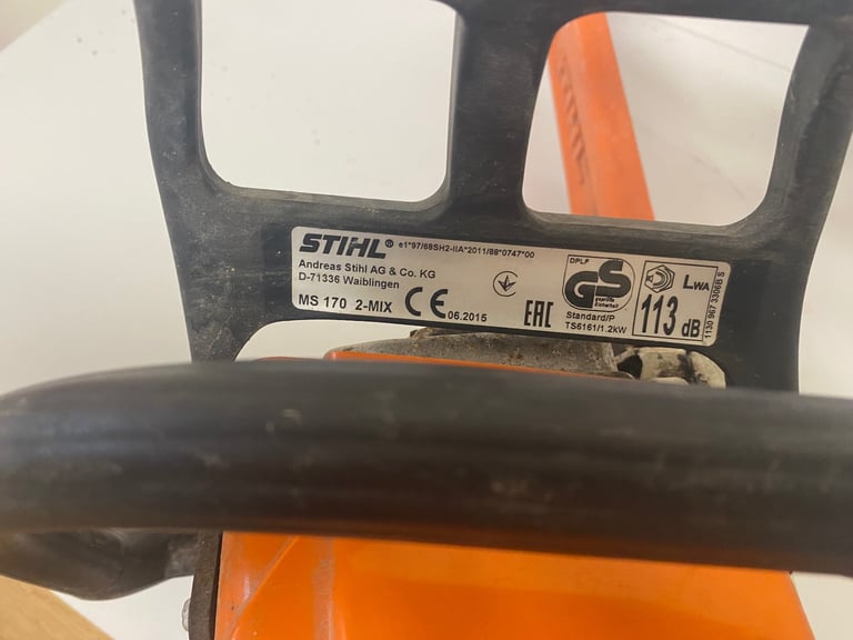 STIHL  MS170 chainsaw used 