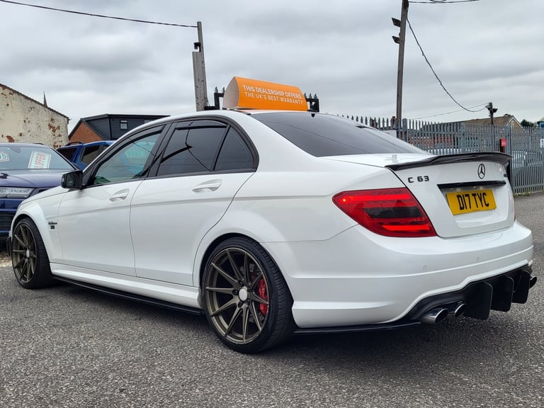 2012 Mercedes-Benz C-Class C63 6.2 AMG PERFORMANCE 4 DOOR SALOON 125 EDITION MSL STAGE 1 REMAP TU...