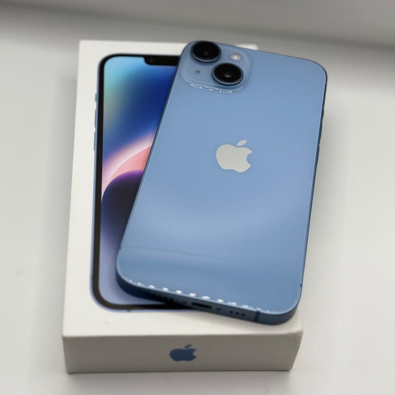 PRISTINE: Apple iPhone 14, 128gb, Blue (UNLOCKED)