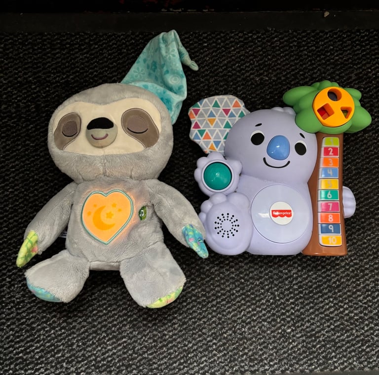 Fisher price koala v tech sloth £10 the pair 