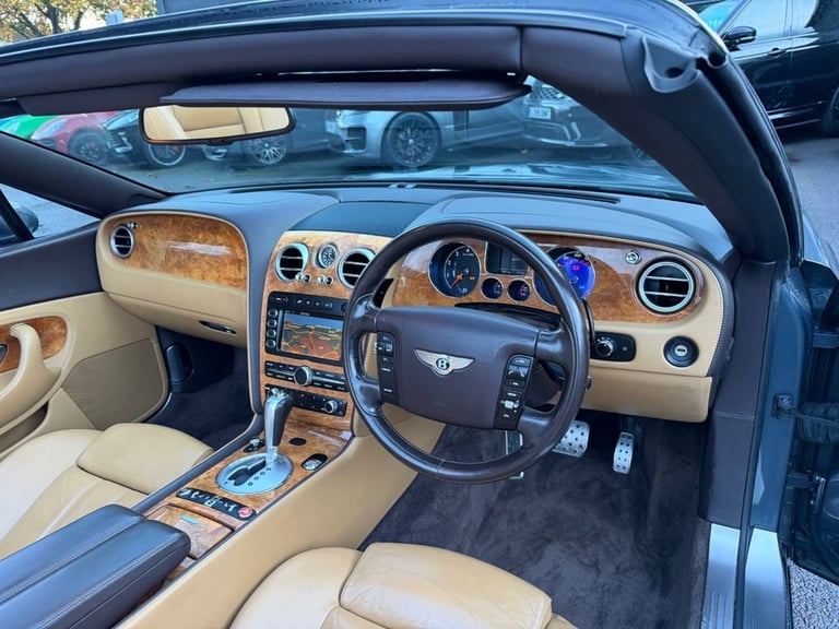 2007 57 BENTLEY CONTINENTAL 6.0 W12 GTC CONVERTIBLE 2DR PETROL AUTO 4WD EURO 4 (