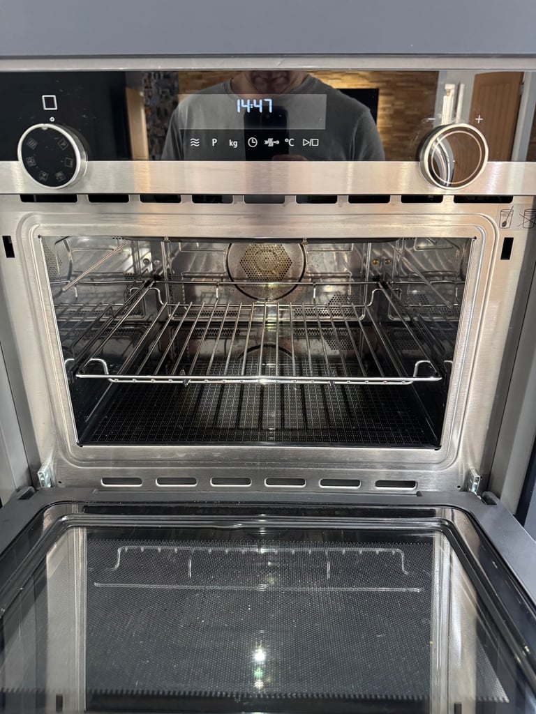 Large Matt Navy Kitchen Units + Appliances