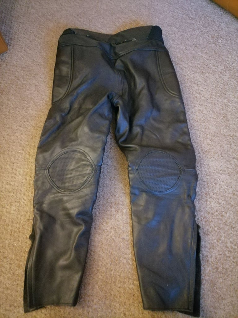 Motorcycle leather jeans 