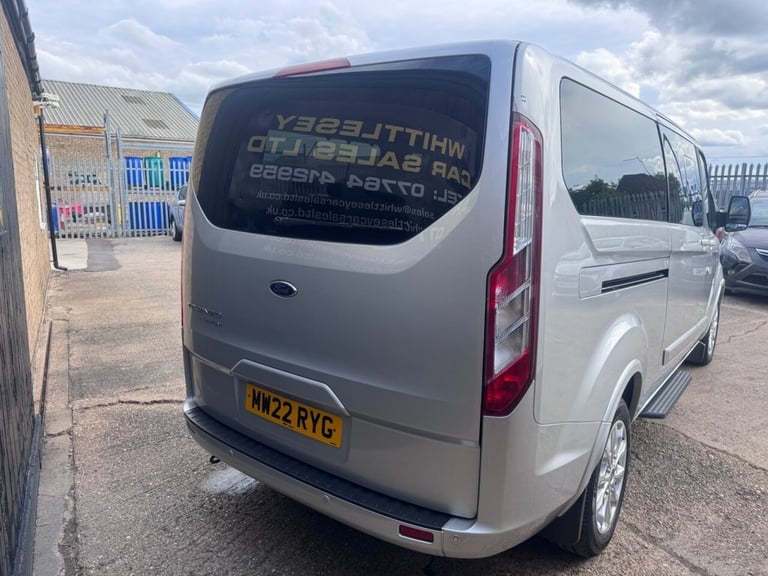 2022 Ford Tourneo Custom 2.0 EcoBlue 130ps Low Roof 8 Seater Titanium MPV DIESEL Manual