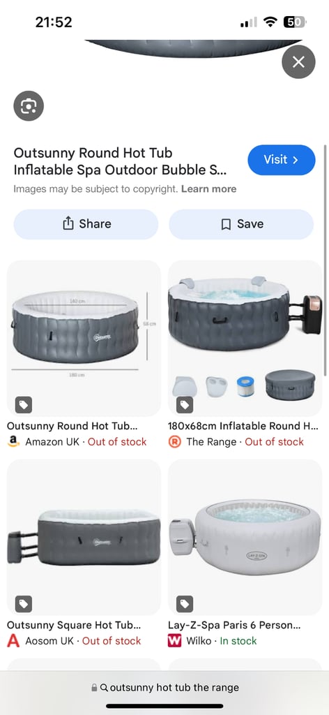 image for Hot tub £160 