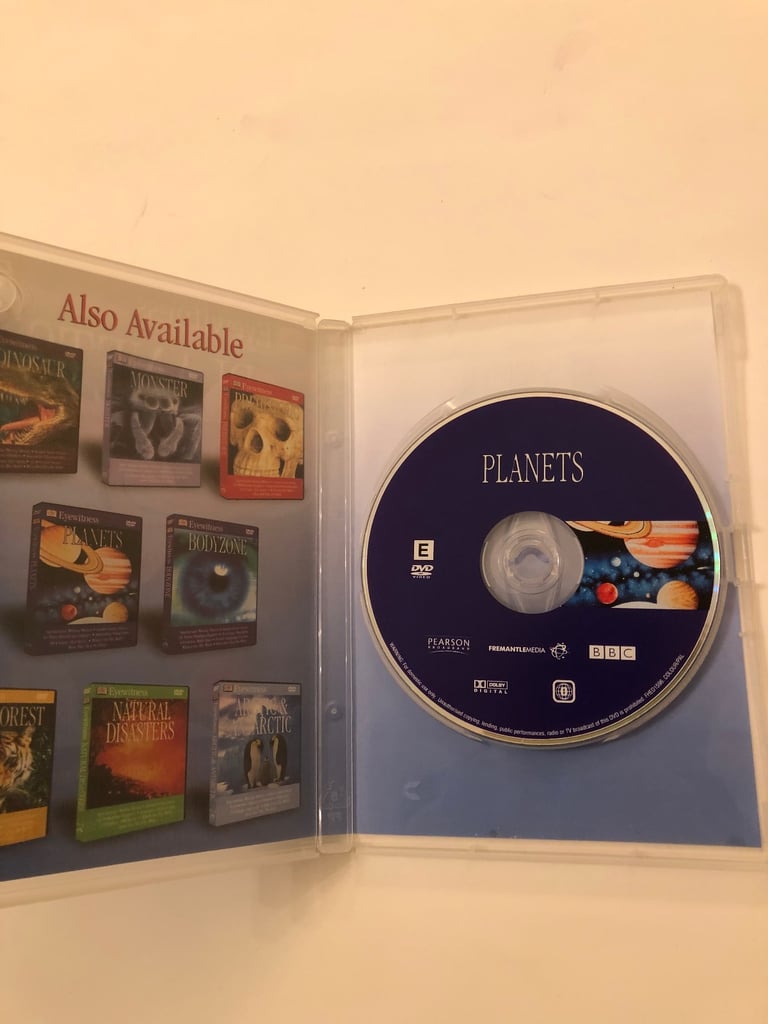 SOLAR SYSTEM BOOK PLUS PLANETS DVD