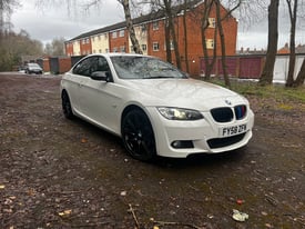 2008 BMW 320i M Sport White 3 Series Coupe