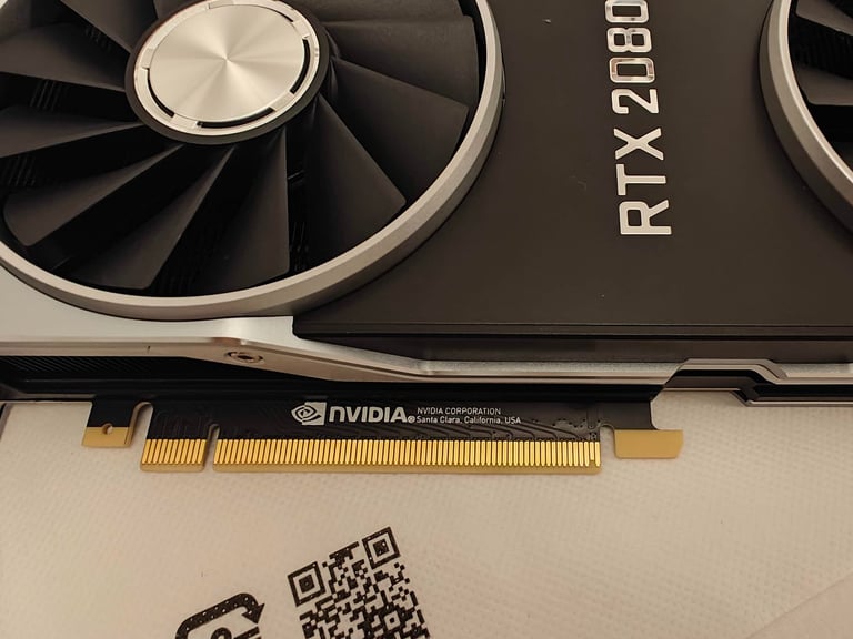 NVIDIA GeForce RTX 2080Ti 11GB DDR6 Graphics Card Founders Edition Excellent condition