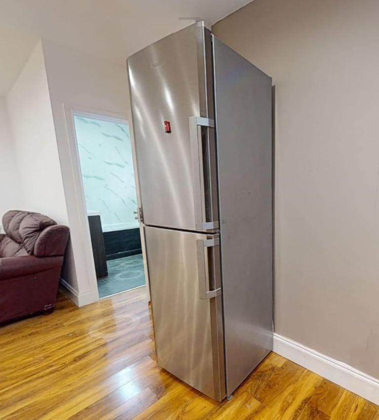 image for Free stainless steel fridge freezer