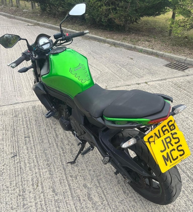 2016 66 KAWASAKI ER 650 FFF ABS ER6N ER6 ER-6N NAKED BLACK CLEAN LOW MILES