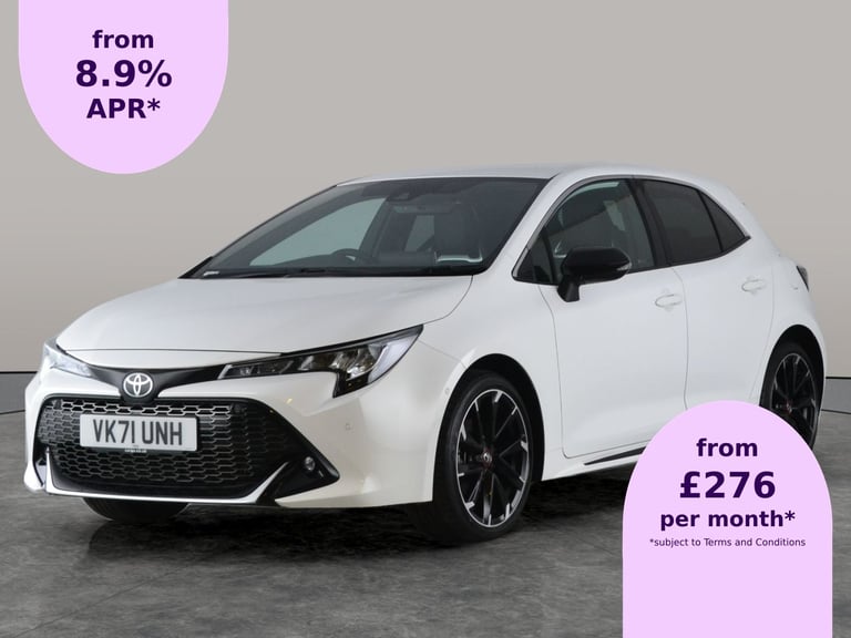 2022 Toyota Corolla 1.8 VVT-h GPF GR SPORT Hatchback 5dr Petrol Hybrid CVT Euro 6 (s/s) (122 ps H...