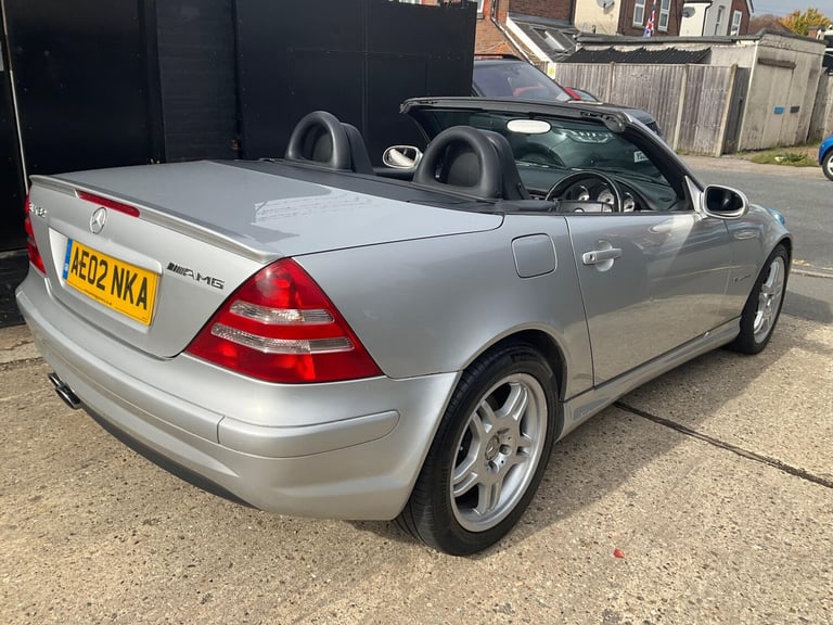 2002 Mercedes-Benz SLK 3.2 SLK32 AMG 2dr CONVERTIBLE Petrol Automatic