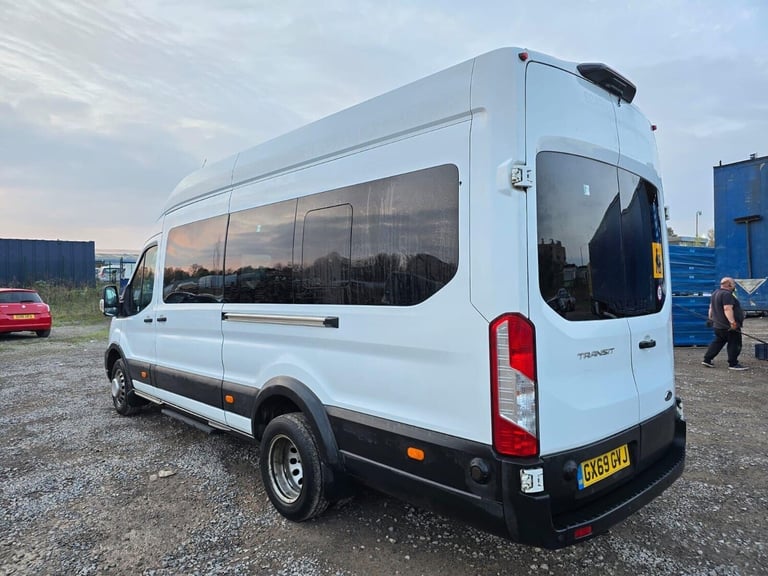 2019 Ford Transit 2.0 460 EcoBlue Trend RWD L4 High Roof Euro 6 (s/s) 5dr (17 Seat, DRW) Minibus ...