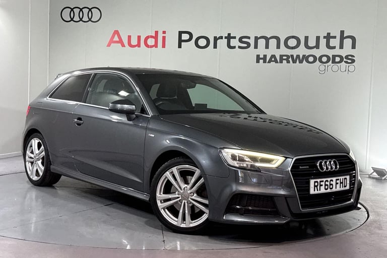 2016 Audi A3 2.0 TDI S line Hatchback 3dr Diesel S Tronic Auto 6Spd quattro Euro 6 (s/s) HATCHBAC...