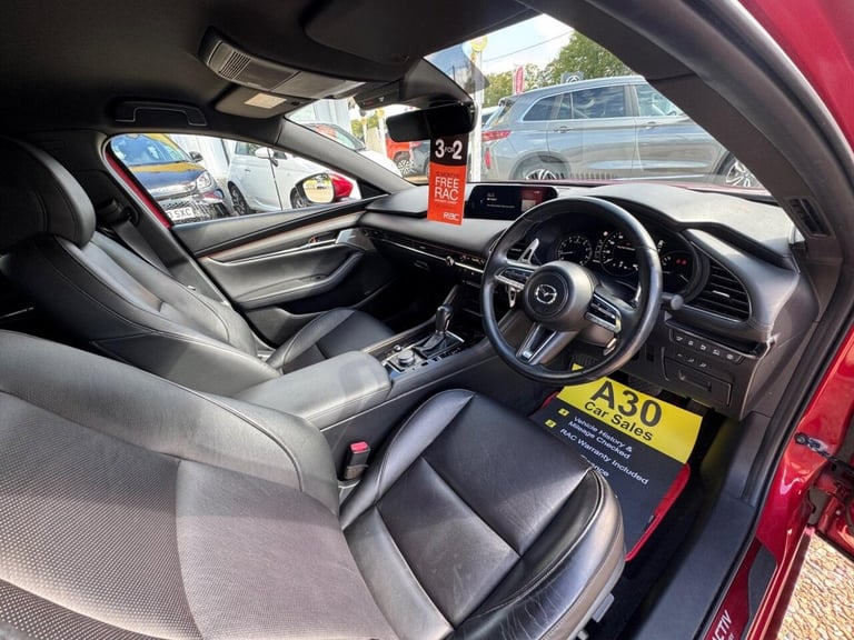 2021 Mazda Mazda3 2.0 e-SKYACTIV-X MHEV GT Sport Tech Auto Euro 6 (s/s) 5dr Hatchback Petrol Auto...