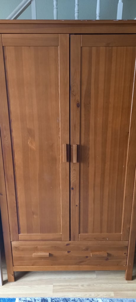 Solid Pine Children's Wardrobe (FREE Delivery Locally)