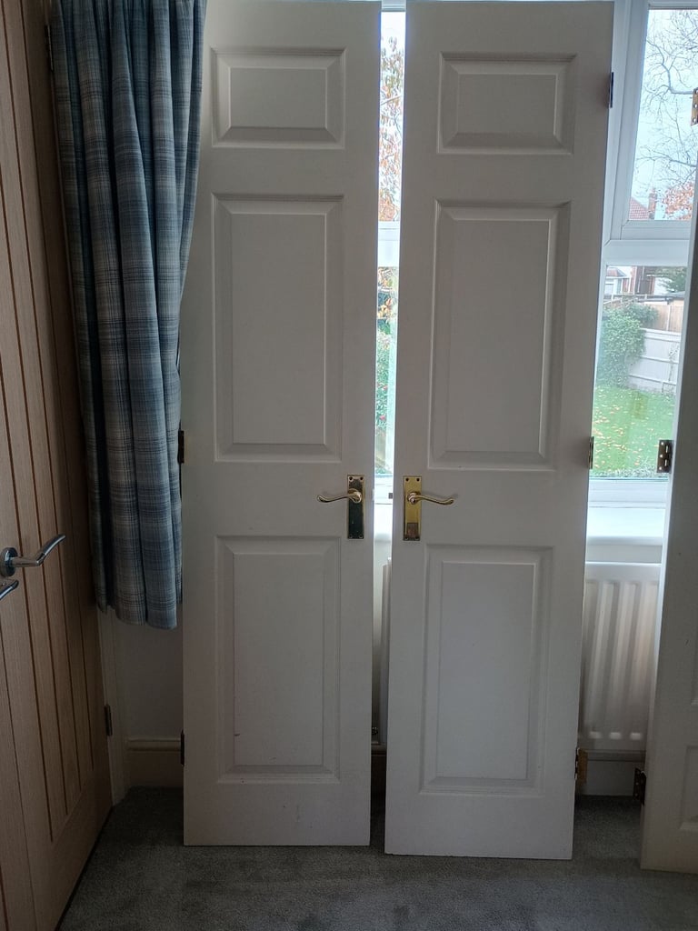 8 wooden doors for internal wardrobes