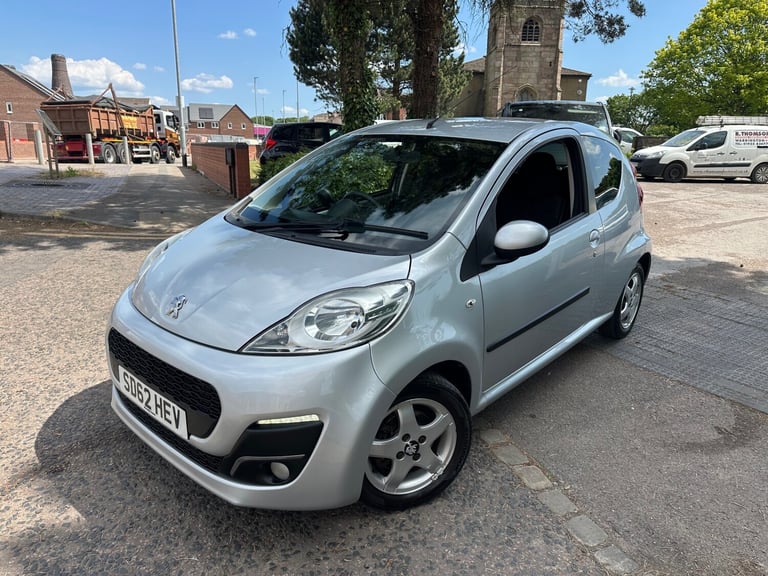 2012 Peugeot 107 1.0 Allure 3dr HATCHBACK Petrol Manual
