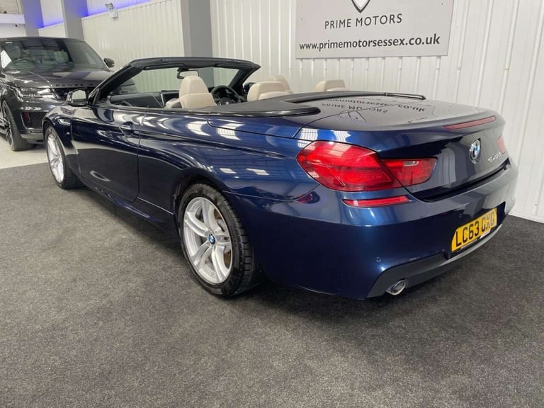2013 BMW 6 Series 3.0 640d M Sport Convertible 2dr Diesel Auto Euro 5 (s/s) (313 ps) M SPORT  Con...