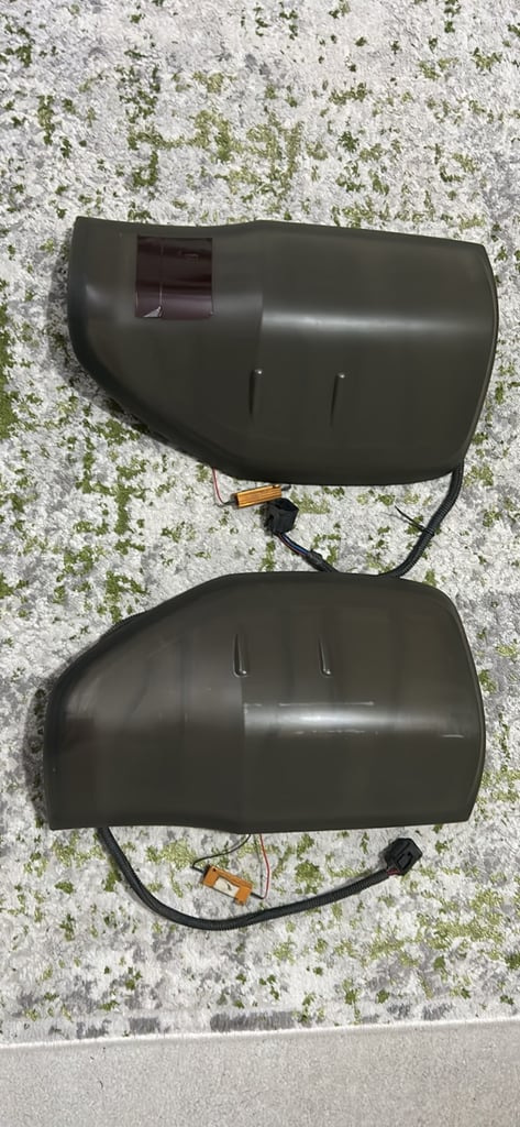 Ford Ranger Wildtrak tail lights