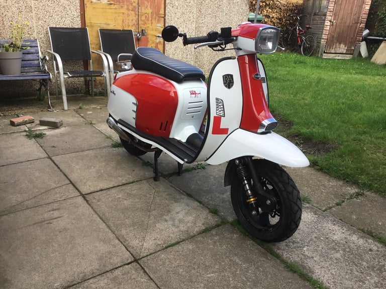 Royal alloy gt 125, may deliver.