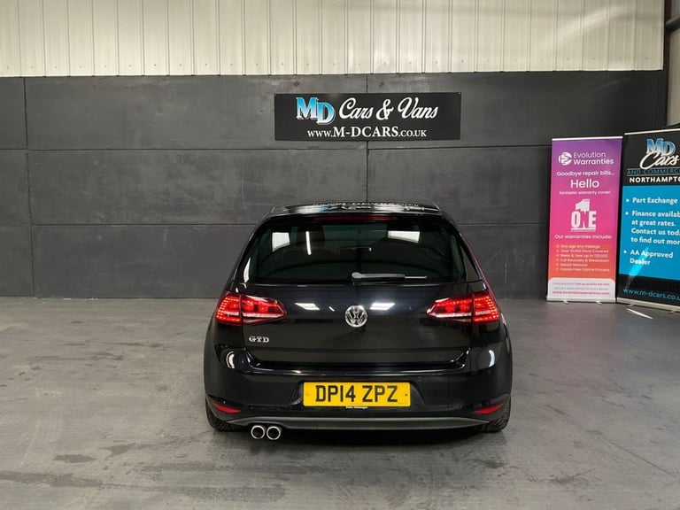 2014 Volkswagen Golf 2.0 TDI BlueMotion Tech GTD Hatchback 3dr Diesel Manual Euro 6 (s/s) (184 p ...