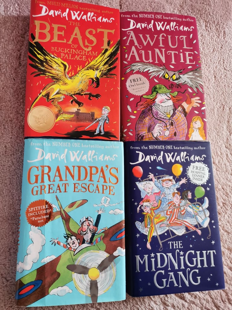 image for David Walliam Books 'NEW' £1.5 -£2 Each Hardcover