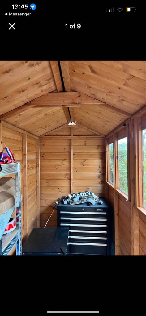 image for 4 x 8 foot tiger shed 
