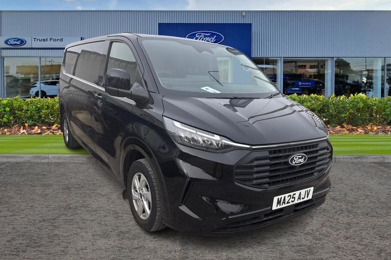 2025 Ford Transit Custom 280 Limited AUTO L2 LWB FWD 2.0 EcoBlue 136ps Low Roof, ANDROID AUTO APP...