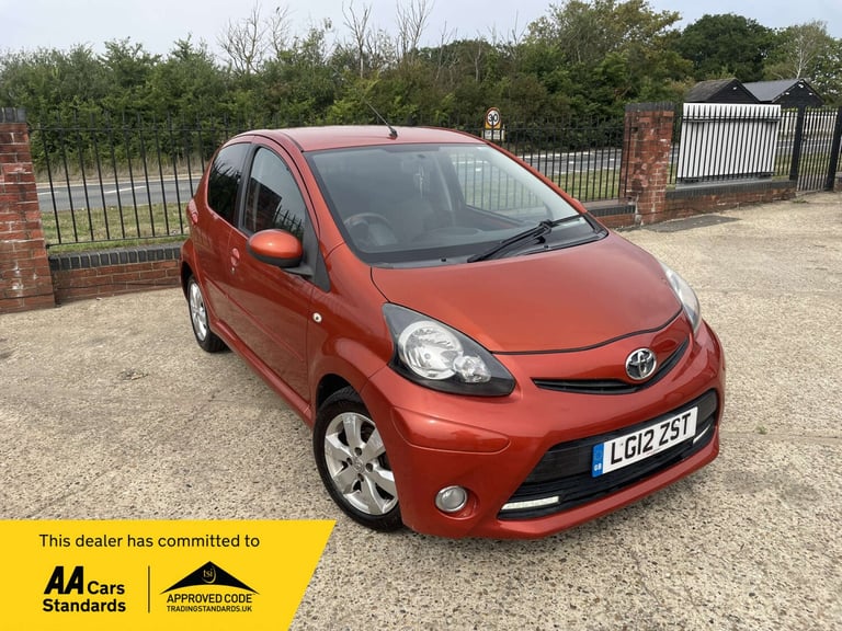 2012 Toyota AYGO 1.0 Aygo VVT-i Fire AC 5dr Hatchback Petrol Manual