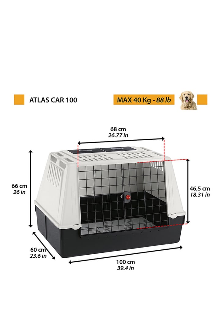 Dog Car Crate 