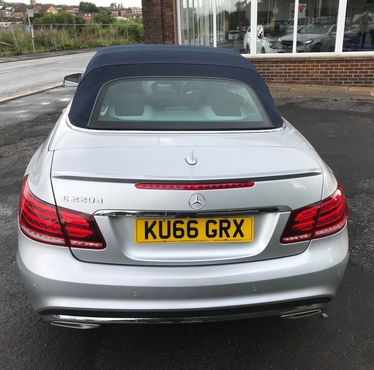 2016 66 MERCEDES-BENZ E-CLASS 2.1 E220D AMG LINE EDITION CABRIOLET 2DR DIESEL G-