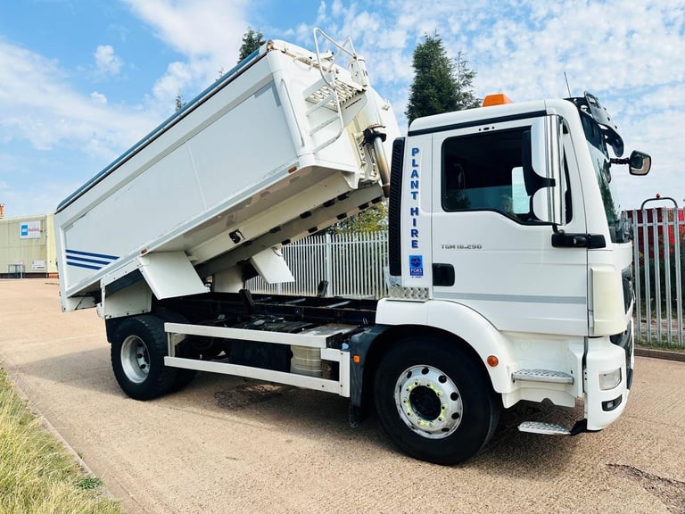 MAN TGM 18.290 2015 (65) EURO 6, 18 TON ALI INSULATED TARMAC TIPPER
