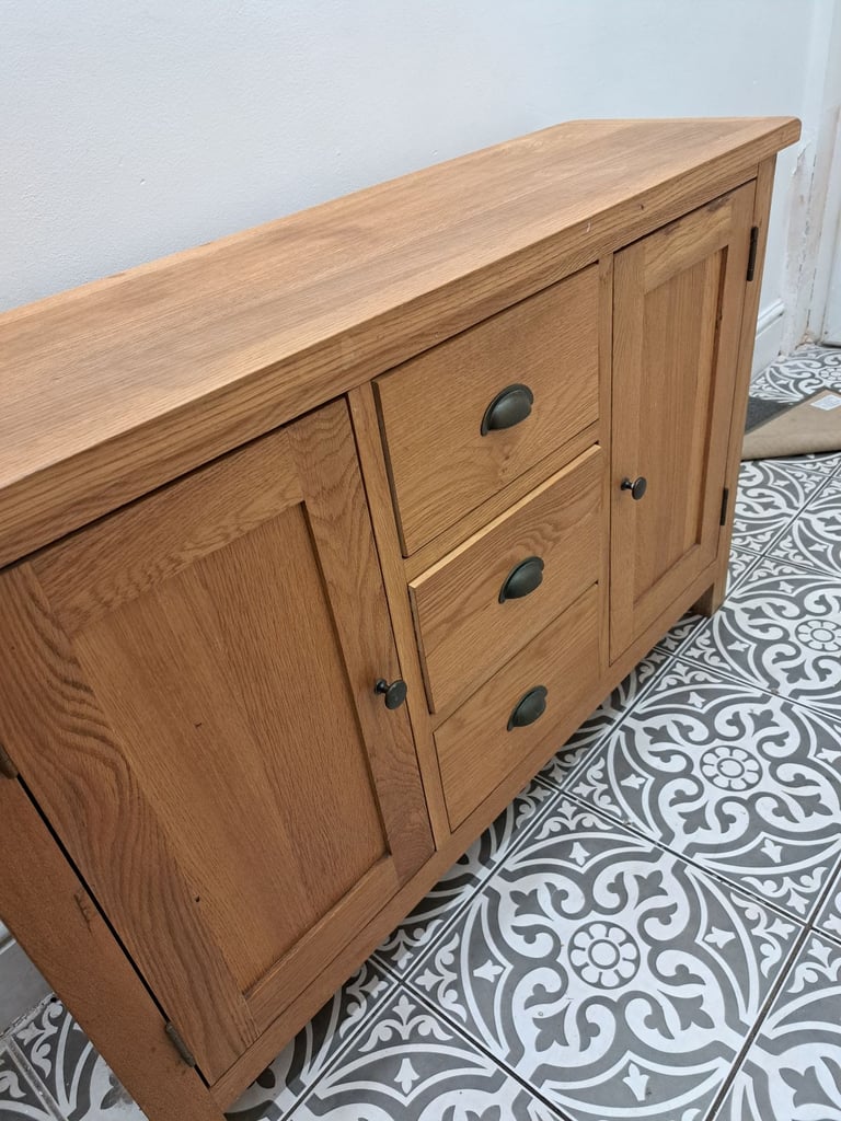 image for Solid oak sideboard 