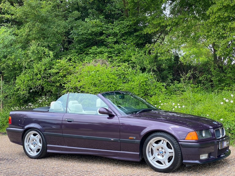 BMW M3 3.0 CONVERTIBLE 2DR [1995-M] DAYTONA VIOLET METALIC