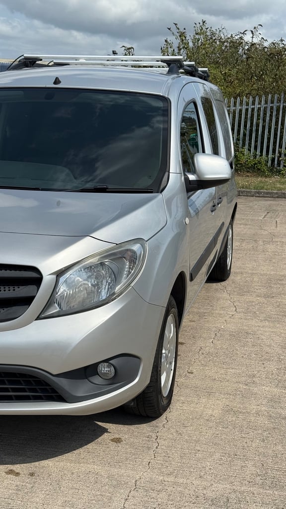 2015 Mercedes-Benz Citan X LWB DUALINER Crew Cab Window Van AC 6 Speed PANEL VAN Diesel Manual