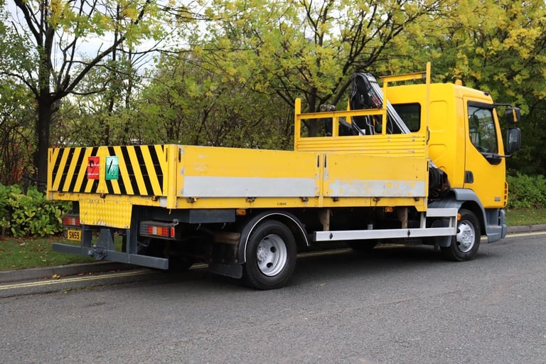 DAF LF45 160 4X2 HIAB XS 055 CRANE DROPSIDE (2009)