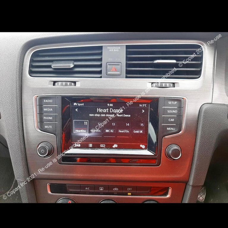 VOLKSWAGEN GOLF MK7 FOR BREAKING IN SILVER LA7W / LIGHTS / DOORS 2013