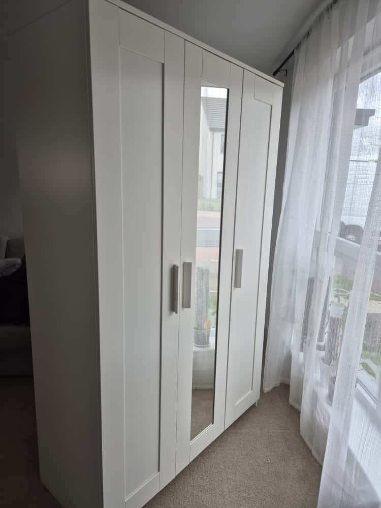 Ikea Brimnes wardrobe white